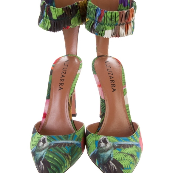 NWT Altuzarra Bird of Paradise Stiletto Pumps - Picture 10 of 11